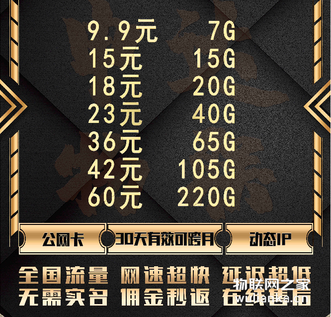 工作室专用动态IP公网卡