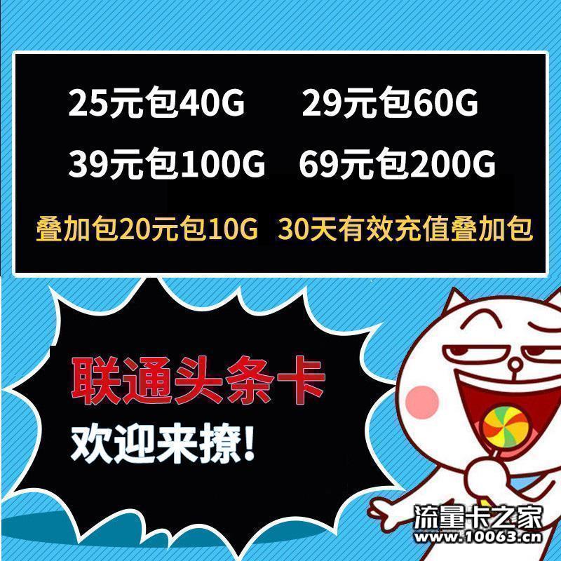 小茗联通头条卡 流量不限速，三切不锁IP