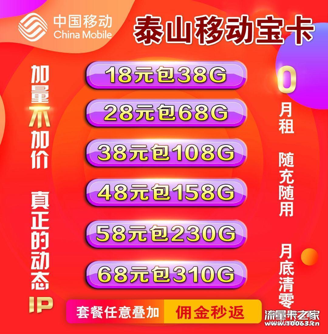 移动泰山卡 动态ip 三切卡板