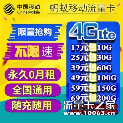 蚂蚁移动流量卡免费赠送体验