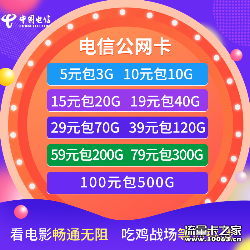 电信公网卡 秒返 三切不锁卡 包售后